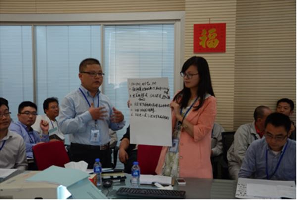 慧聚药业开展中层管理人员技能提升训练